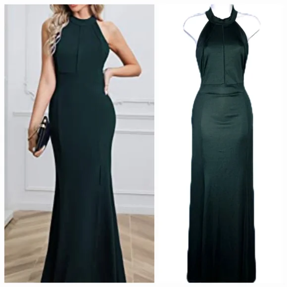Berydress | Green Evening Dress - Picture 2 of 5
